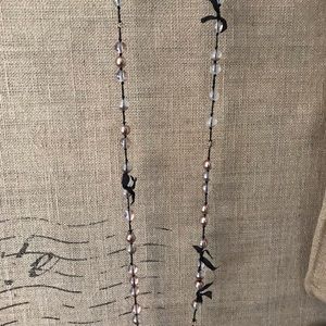 J. Crew beautiful long bead necklace